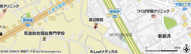 茨城県つくば市小野崎476周辺の地図