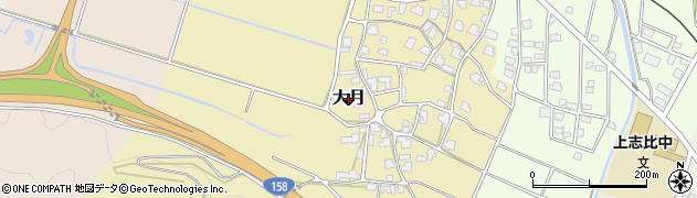 福井県永平寺町（吉田郡）大月周辺の地図