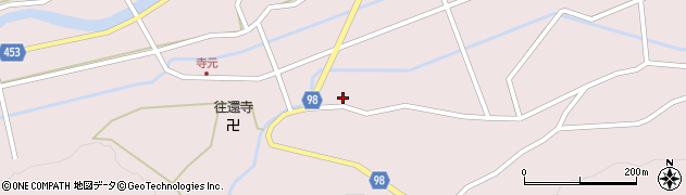 岐阜県高山市一之宮町寺2414周辺の地図