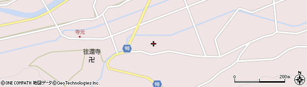 岐阜県高山市一之宮町寺2430周辺の地図