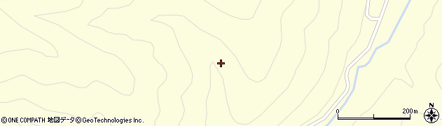 ホソ沢周辺の地図