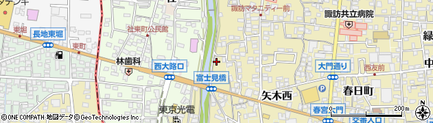 長野県諏訪郡下諏訪町39周辺の地図