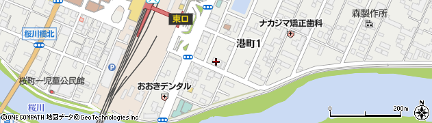 綜合警備保障株式会社　茨城支社土浦支店周辺の地図