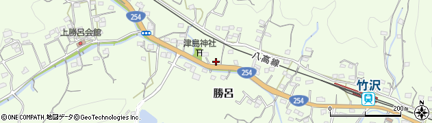 埼玉県比企郡小川町勝呂583周辺の地図