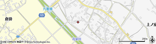 茨城県つくば市上ノ室690周辺の地図
