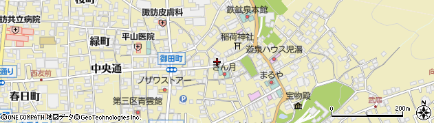 長野県諏訪郡下諏訪町3317周辺の地図