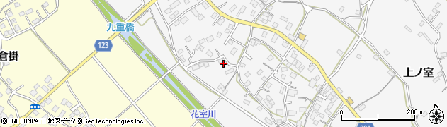茨城県つくば市上ノ室682周辺の地図