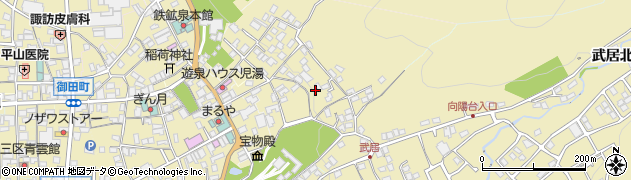 長野県諏訪郡下諏訪町3599周辺の地図
