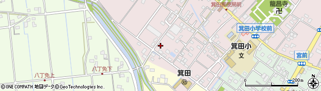埼玉県鴻巣市箕田316周辺の地図