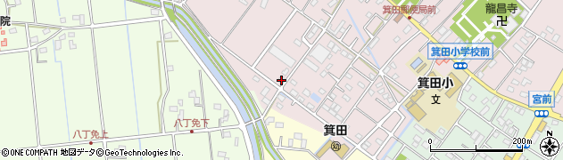 埼玉県鴻巣市箕田272周辺の地図