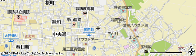 長野県諏訪郡下諏訪町3167周辺の地図