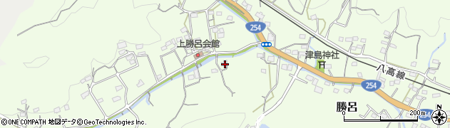 埼玉県比企郡小川町勝呂193周辺の地図