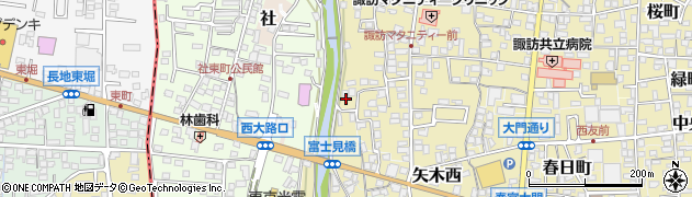 長野県諏訪郡下諏訪町41周辺の地図