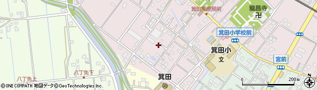 埼玉県鴻巣市箕田312周辺の地図