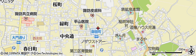 長野県諏訪郡下諏訪町3156周辺の地図