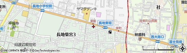 岡谷らー麺 mossaおぱち周辺の地図