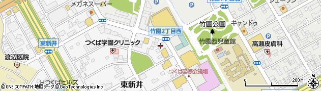 茨城ＹＭＣＡ本館周辺の地図