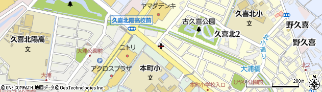 竹内商会　着物しみぬき店周辺の地図
