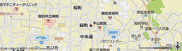 長野県諏訪郡下諏訪町320-12周辺の地図