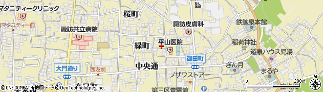 長野県諏訪郡下諏訪町320-18周辺の地図