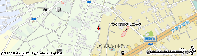 茨城県つくば市苅間408周辺の地図