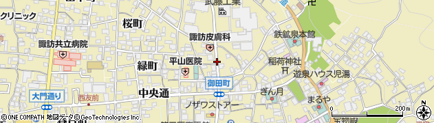 信金御田町前周辺の地図
