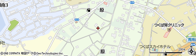 茨城県つくば市苅間395周辺の地図