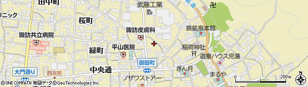 長野県諏訪郡下諏訪町3165周辺の地図