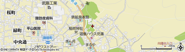 長野県諏訪郡下諏訪町3858-6周辺の地図