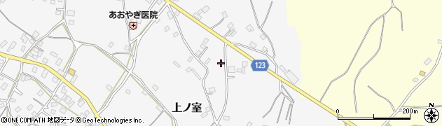 茨城県つくば市上ノ室932周辺の地図