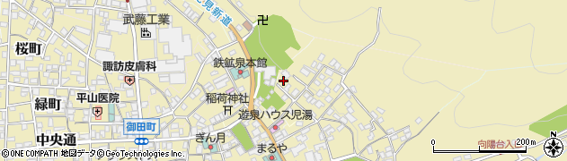長野県諏訪郡下諏訪町3861周辺の地図