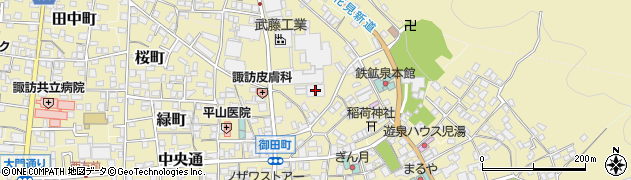 長野県諏訪郡下諏訪町3170-1周辺の地図