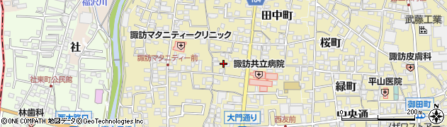 長野県諏訪郡下諏訪町133周辺の地図