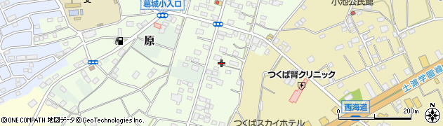 茨城県つくば市苅間409周辺の地図