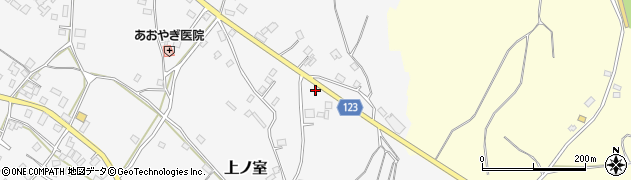 茨城県つくば市上ノ室971周辺の地図