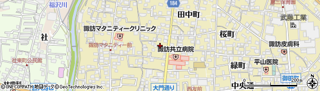 長野県諏訪郡下諏訪町143周辺の地図