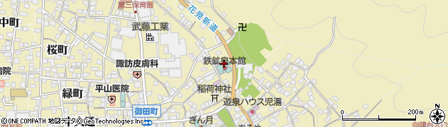 長野県諏訪郡下諏訪町3433周辺の地図