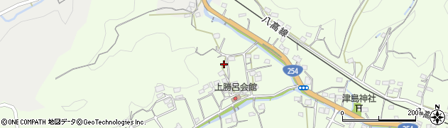 埼玉県比企郡小川町勝呂448周辺の地図