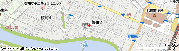 菊地川魚店周辺の地図