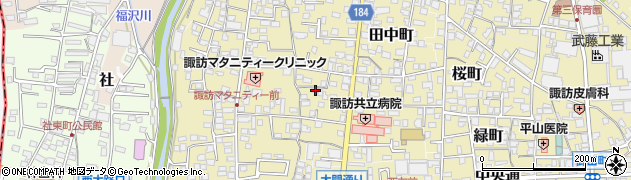 長野県諏訪郡下諏訪町132周辺の地図