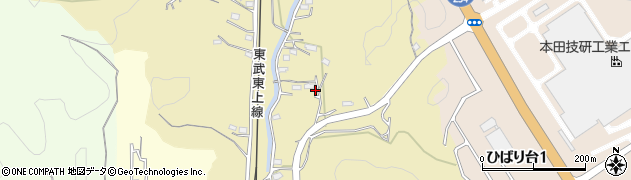 埼玉県比企郡小川町靭負837周辺の地図