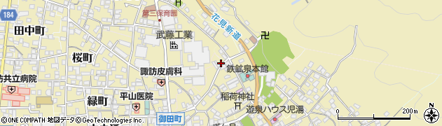 長野県諏訪郡下諏訪町3374周辺の地図