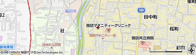 長野県諏訪郡下諏訪町90周辺の地図
