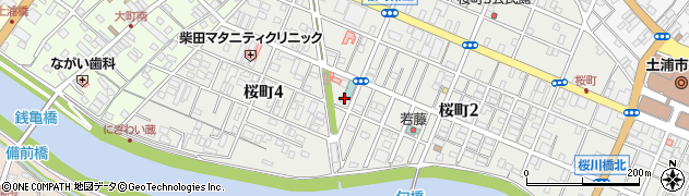 小桜館周辺の地図