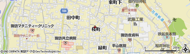 長野県諏訪郡下諏訪町356-2周辺の地図