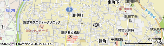 長野県諏訪郡下諏訪町423周辺の地図
