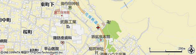 長野県諏訪郡下諏訪町3418周辺の地図