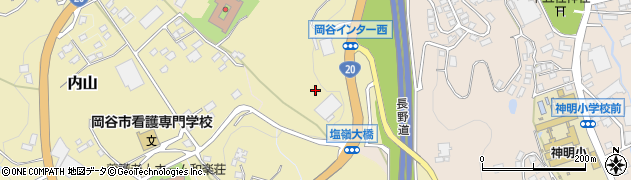 長野県岡谷市間下周辺の地図