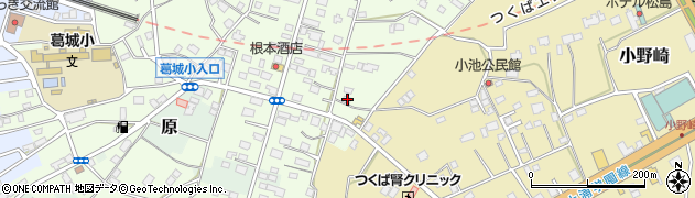 茨城県つくば市苅間666周辺の地図