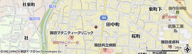 長野県諏訪郡下諏訪町147周辺の地図